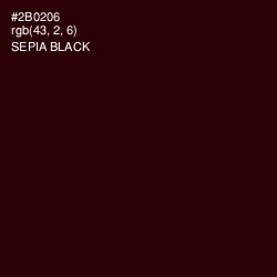 #2B0206 - Sepia Black Color Image